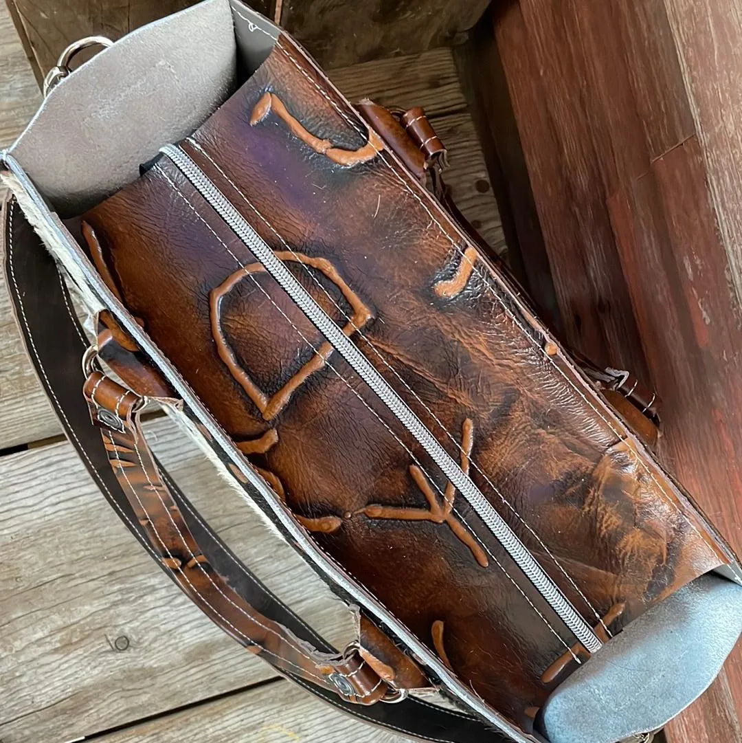 025 Clerk - Black & Rose Gold Acid w/ Burnt Brands