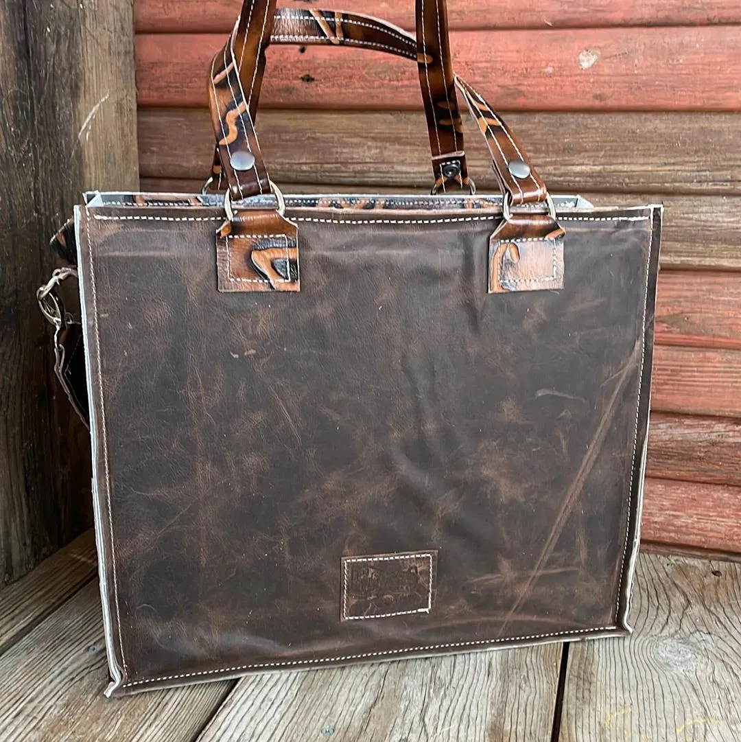 025 Clerk - Black & Rose Gold Acid w/ Burnt Brands