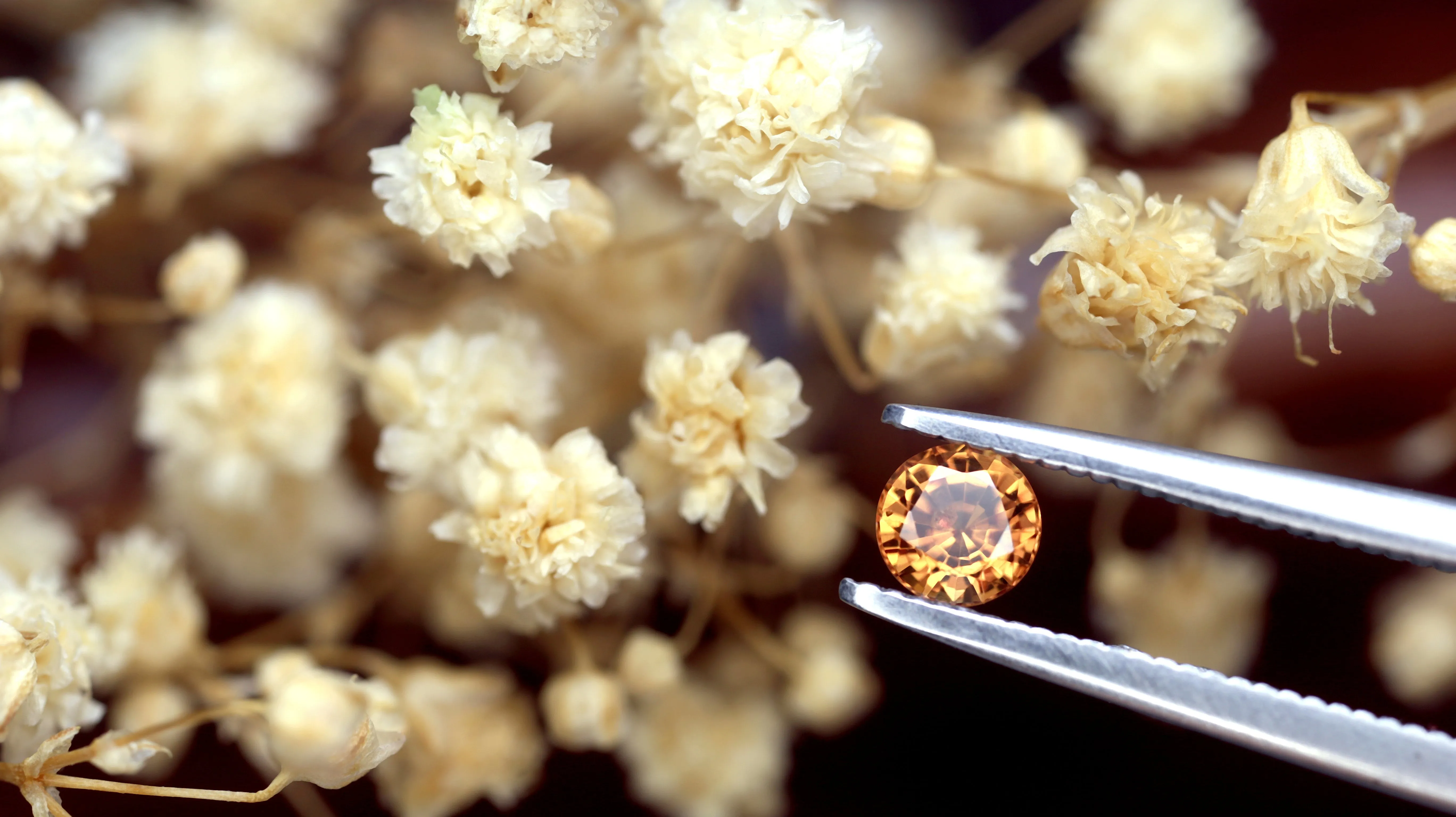 0.32ct Certified Natural Orange Sapphire