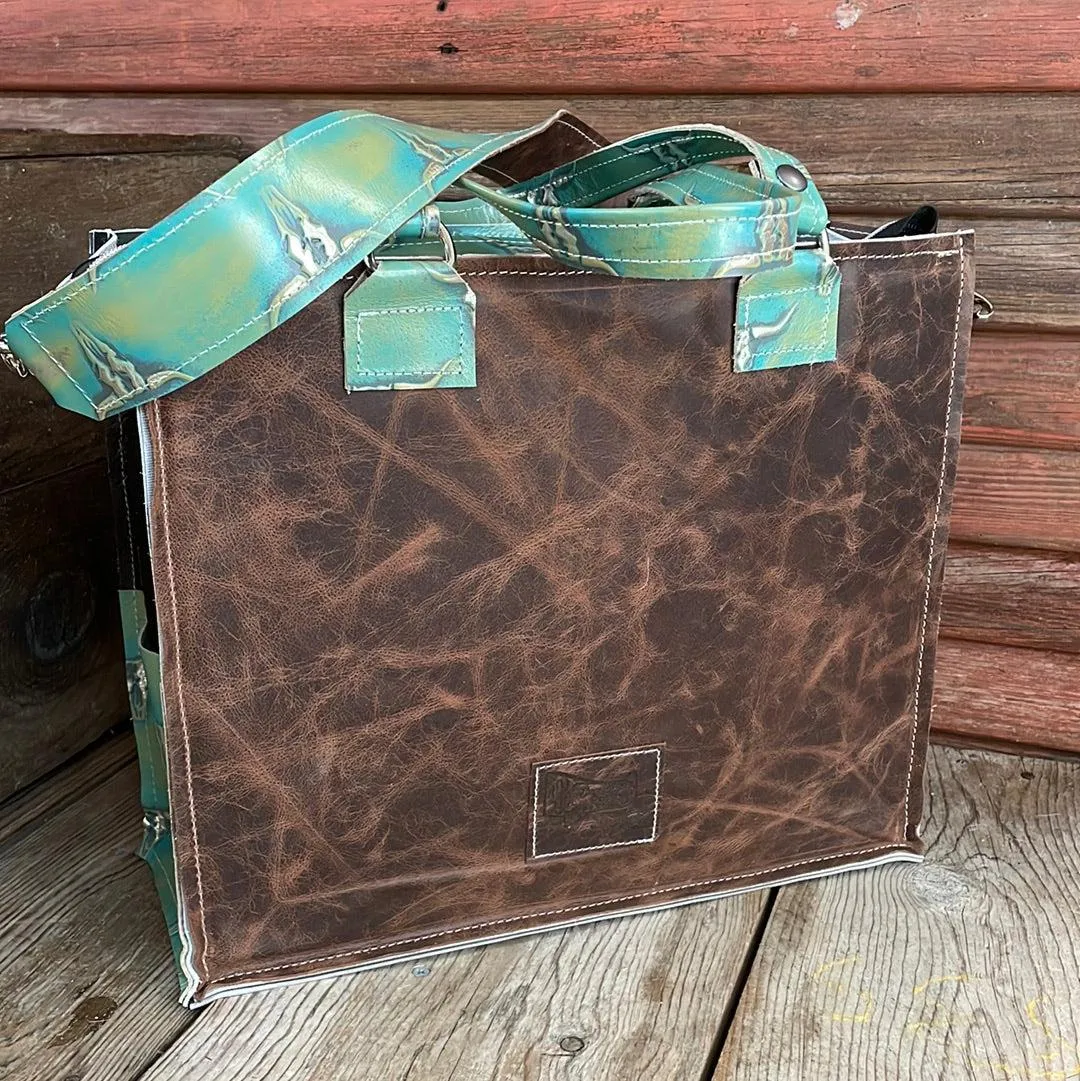 035 Clerk - Brindle w/ Margarita Skulls
