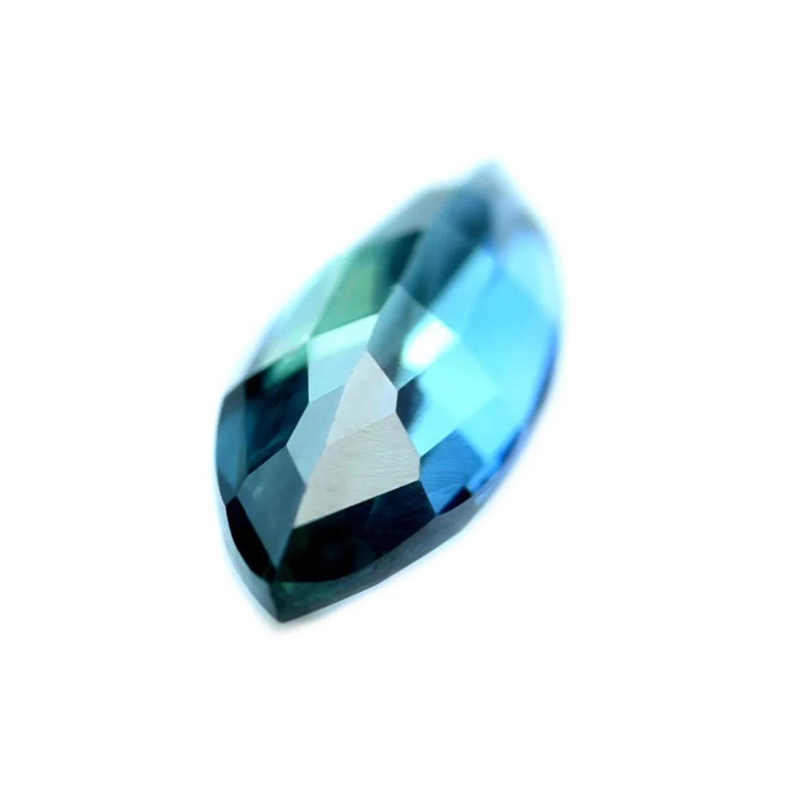 0.35ct Certified Natural Teal Sapphire