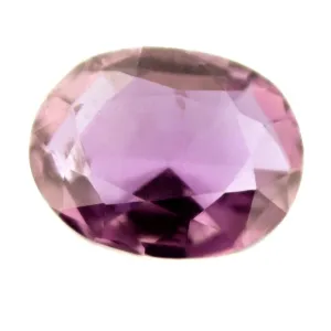 0.39 ct Certified Natural Purple Sapphire