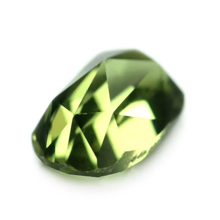 0.40ct Certified Natural Green Sapphire