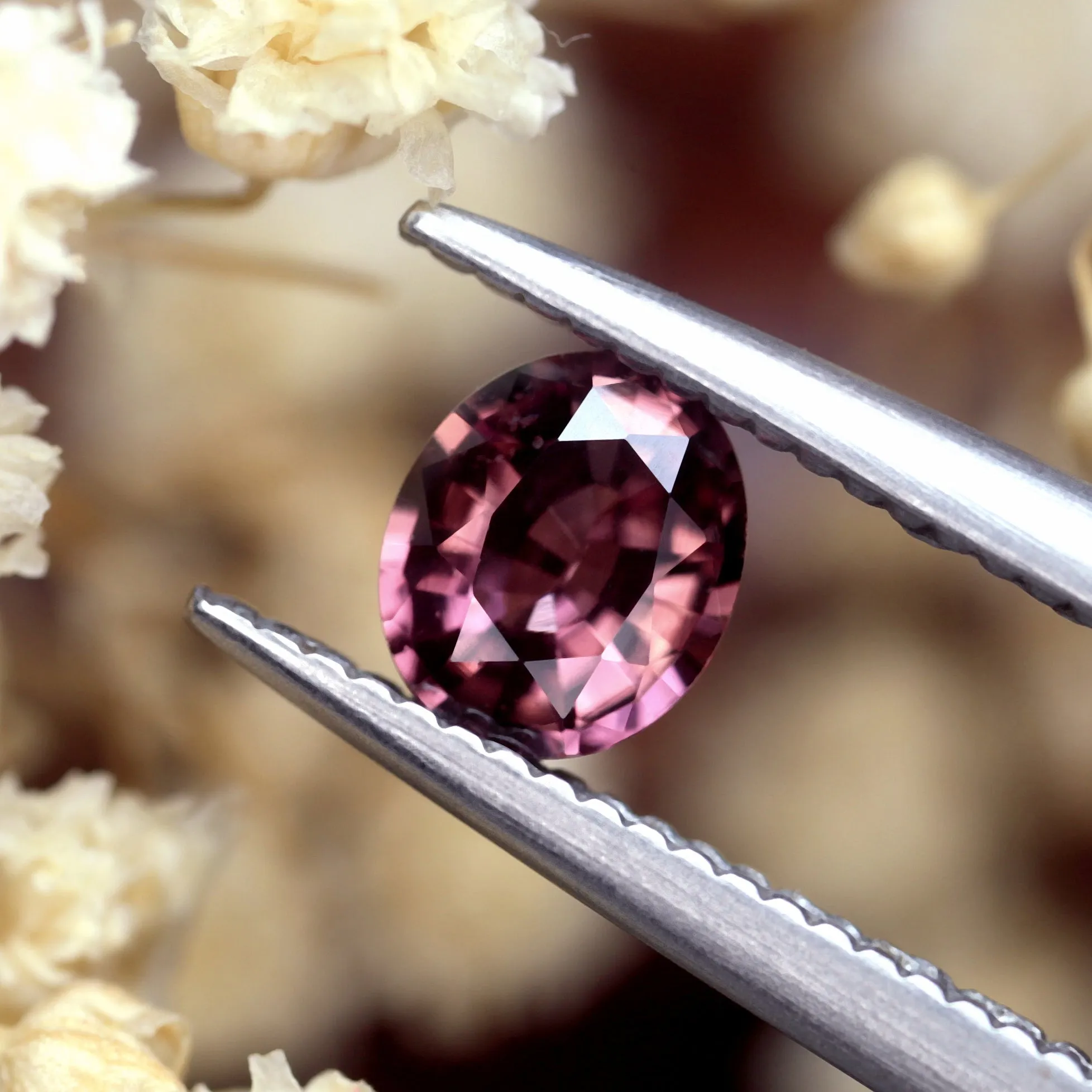 0.40ct Certified Natural Peach Sapphire