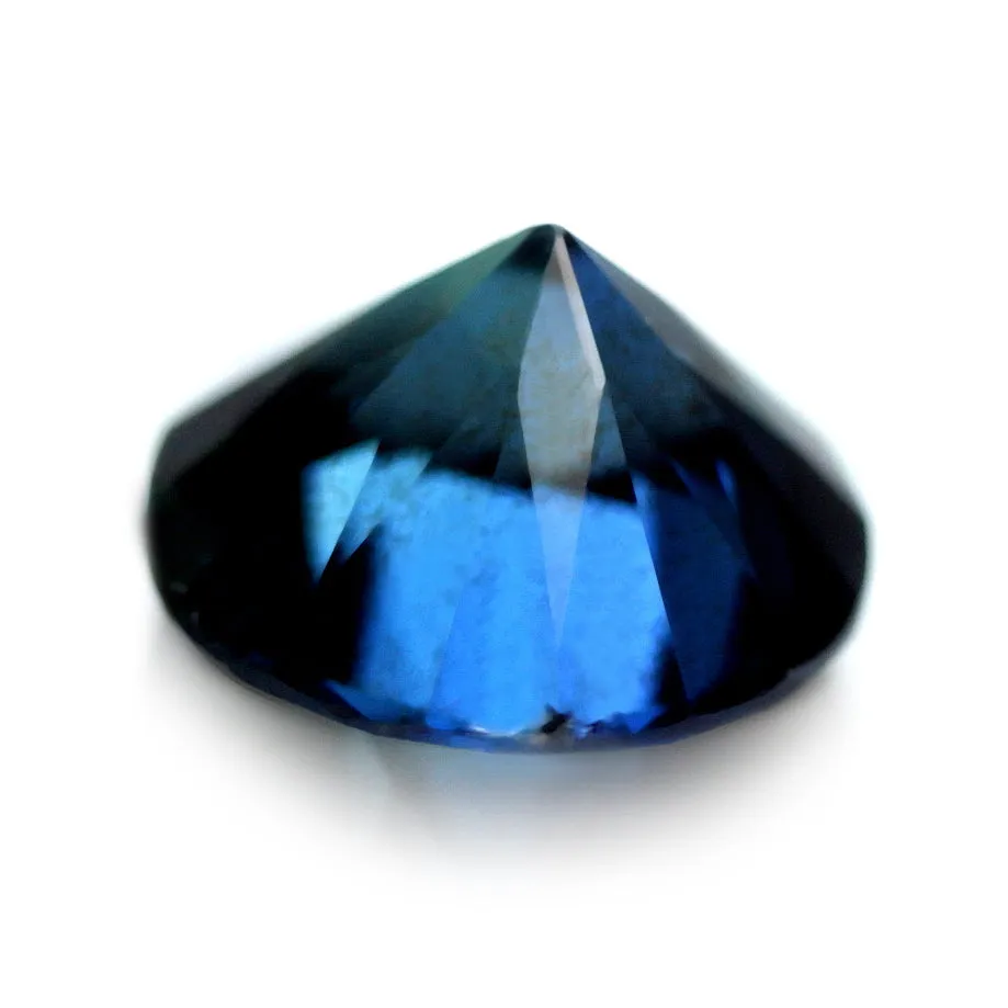 0.41ct Certified Natural Teal Sapphire