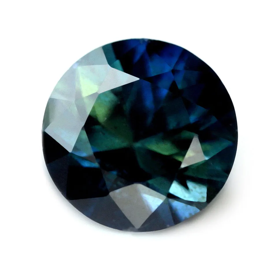 0.41ct Certified Natural Teal Sapphire