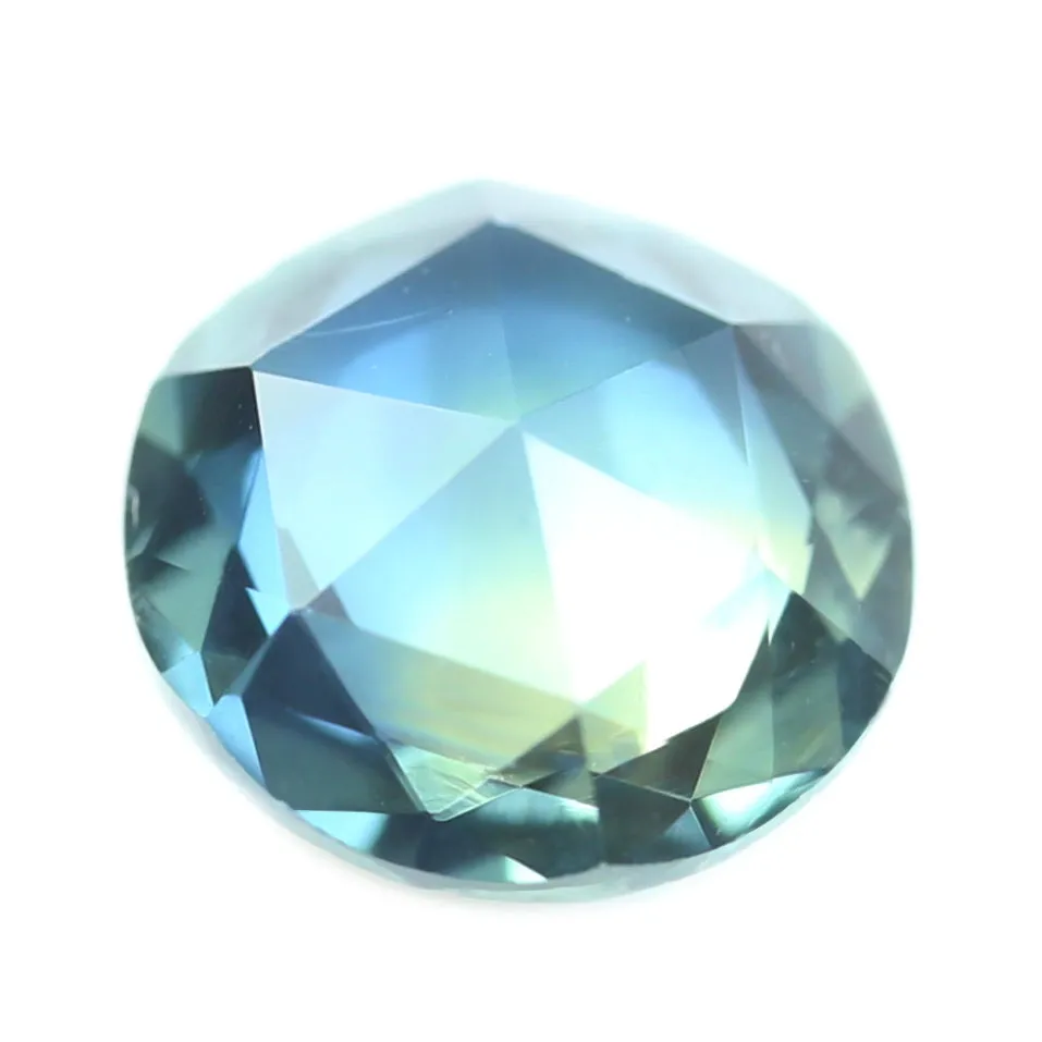 0.41ct Certified Natural Teal Sapphire