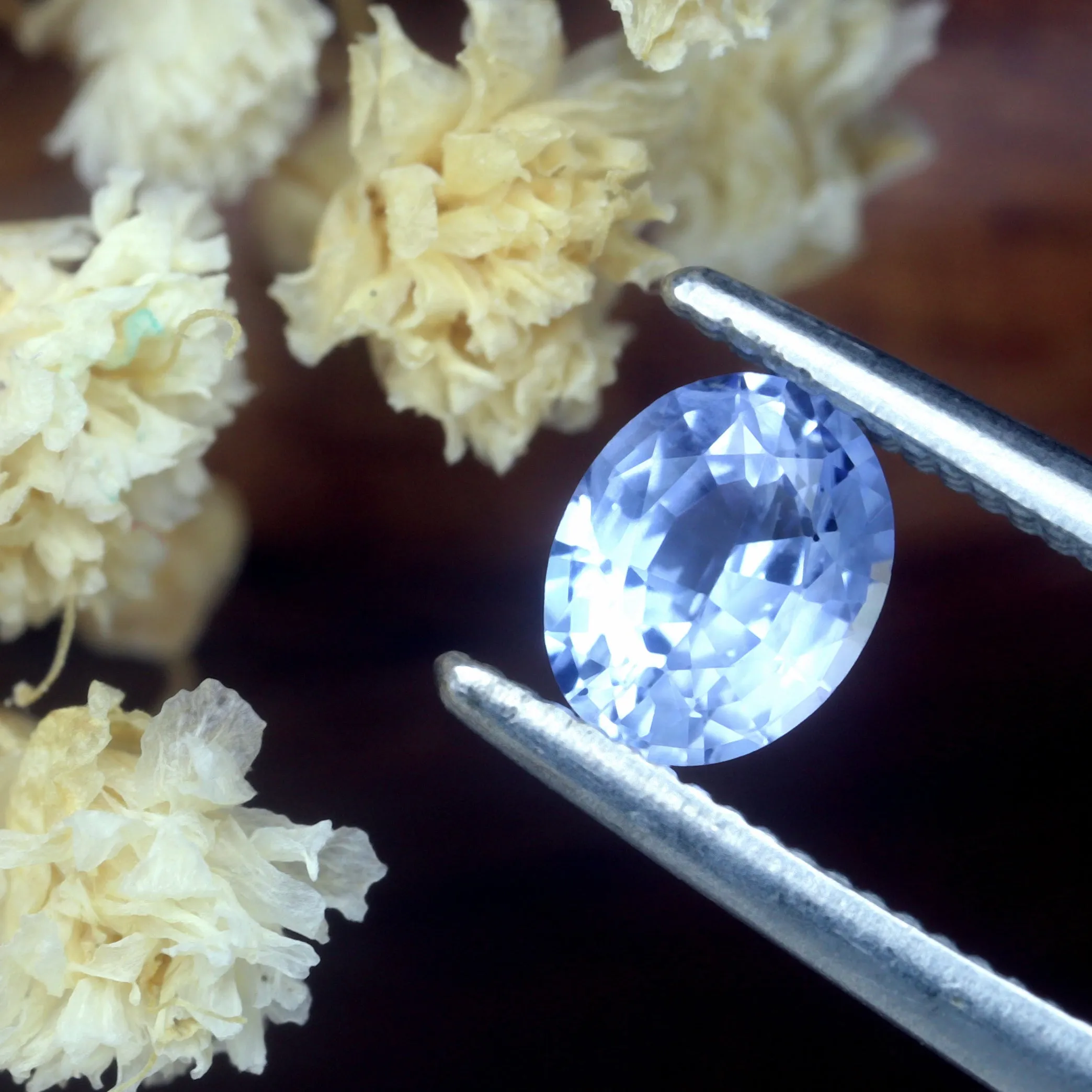 0.42ct Certified Natural Blue Sapphire