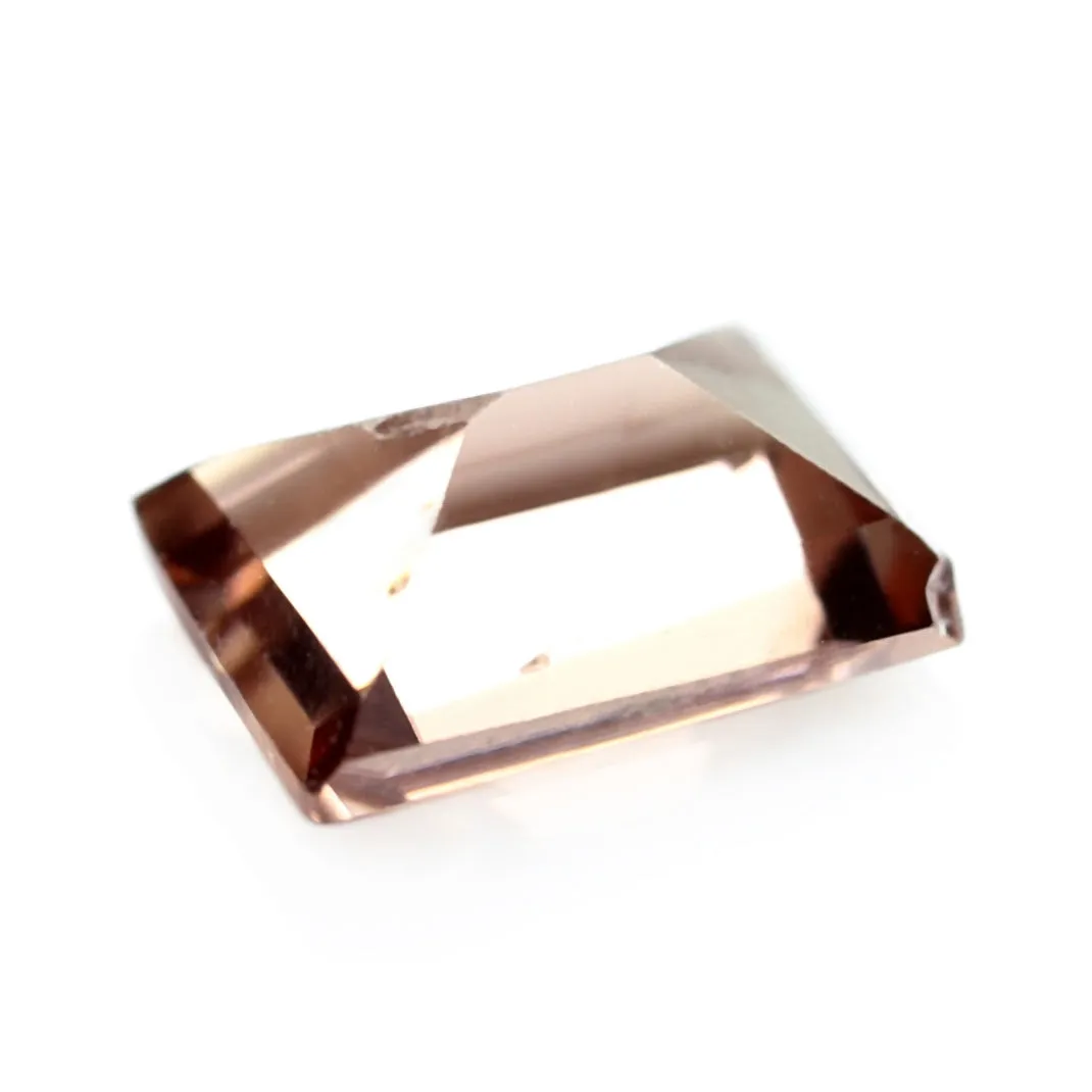 0.42ct Certified Natural Peach Sapphire