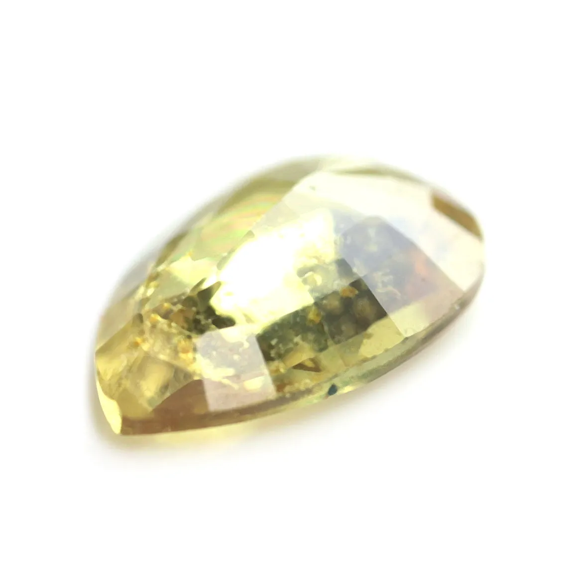 0.46ct Certified Natural Yellow Sapphire