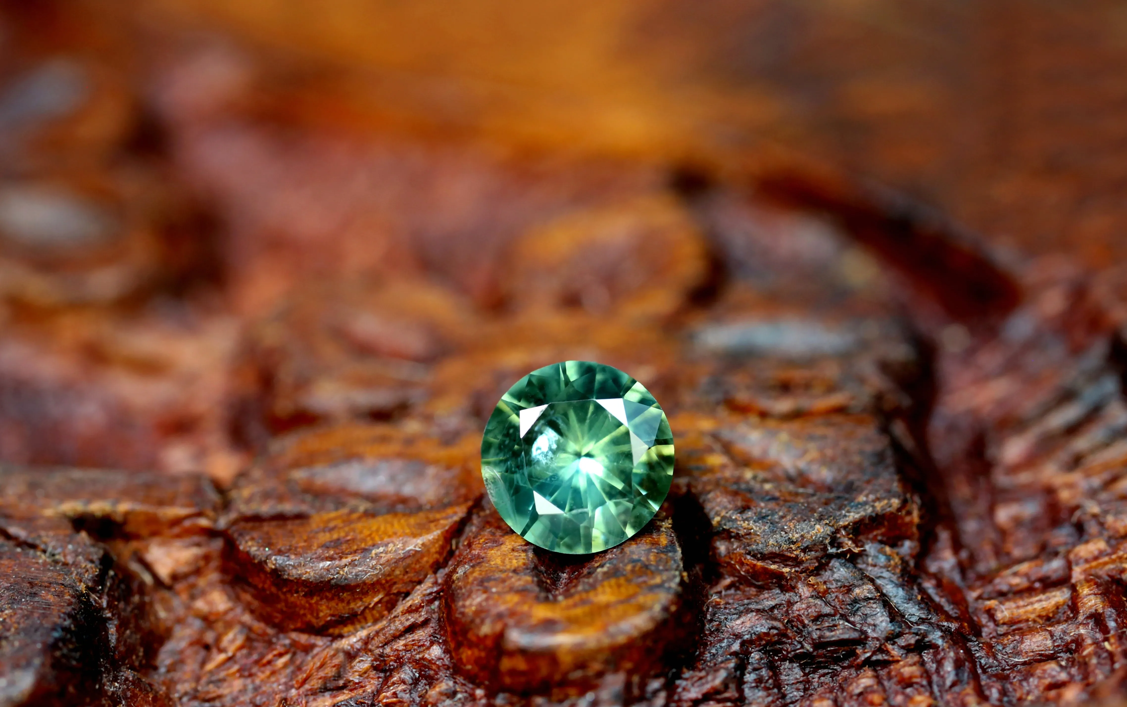 0.47ct Certified Natural Teal Sapphire