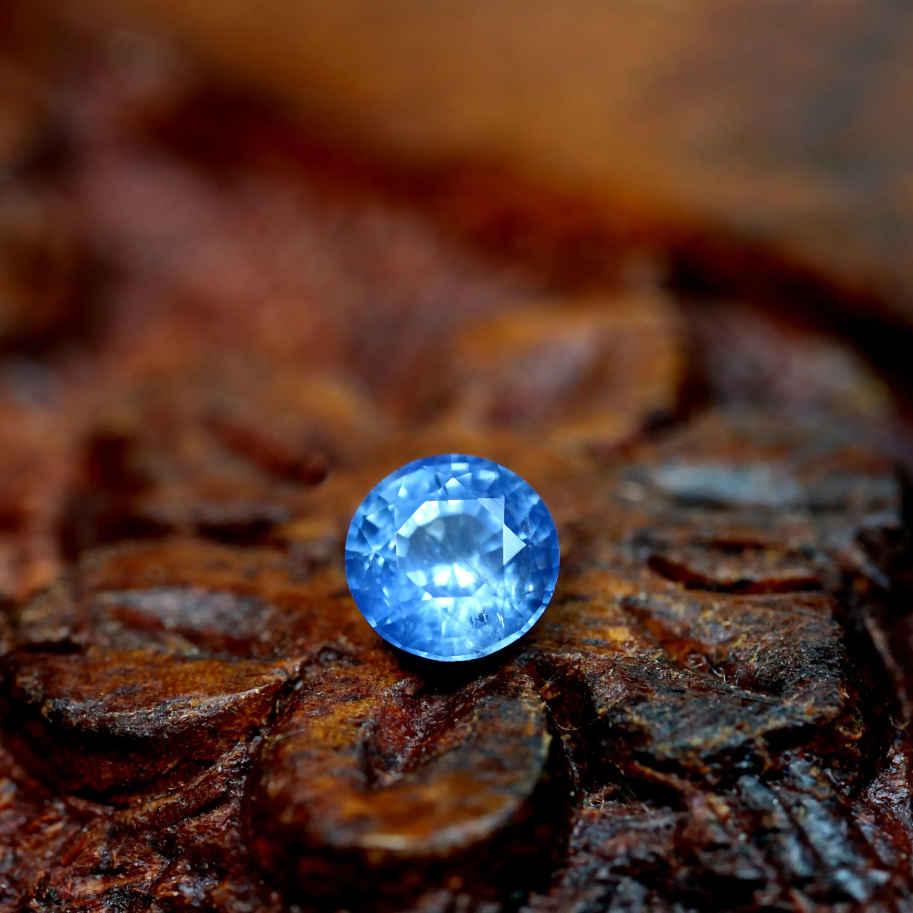 0.48ct Certified Natural Blue Sapphire