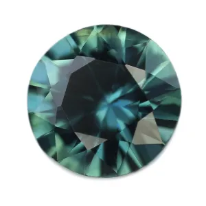 0.49ct Certified Natural Teal Sapphire