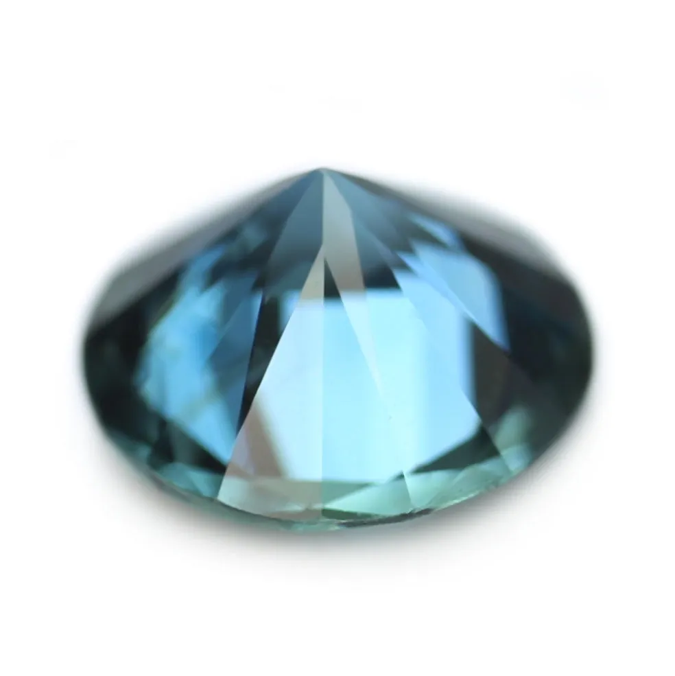 0.49ct Certified Natural Teal Sapphire
