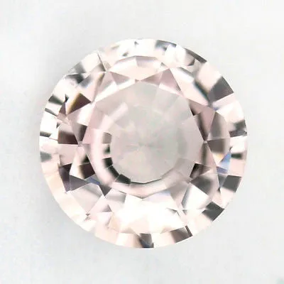 0.49ct Certified Natural White Sapphire