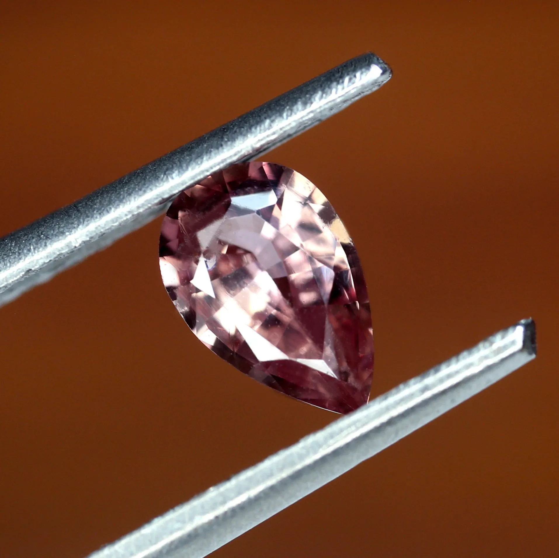 0.50ct Certified Natural Peach Sapphire