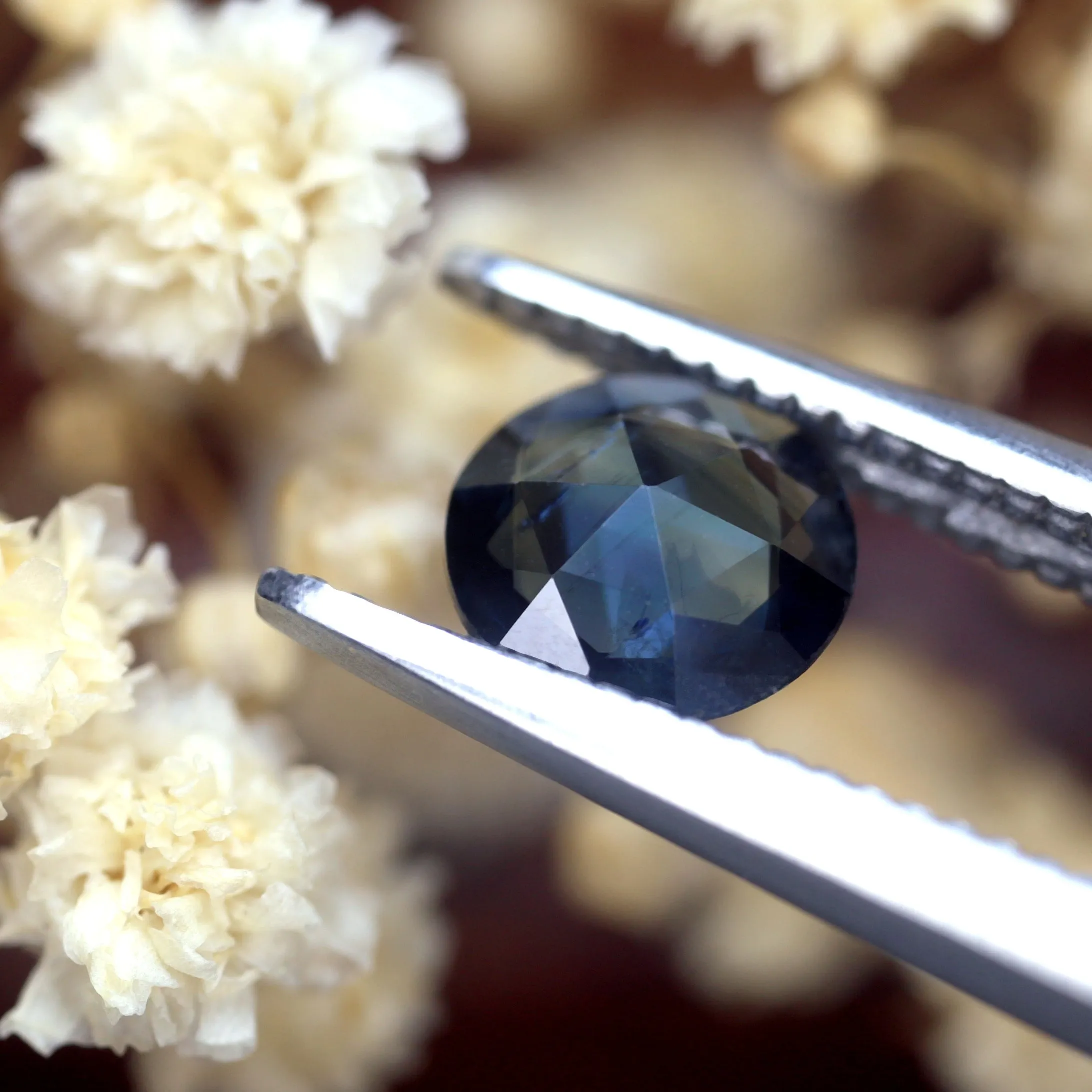 0.50ct Certified Natural Teal Sapphire