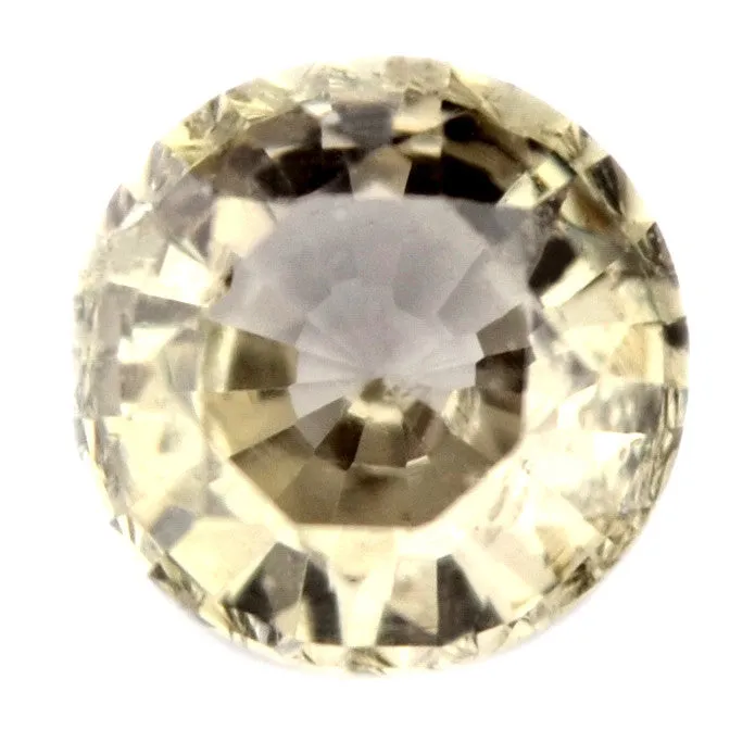 0.51 ct Certified Natural Yellow Sapphire