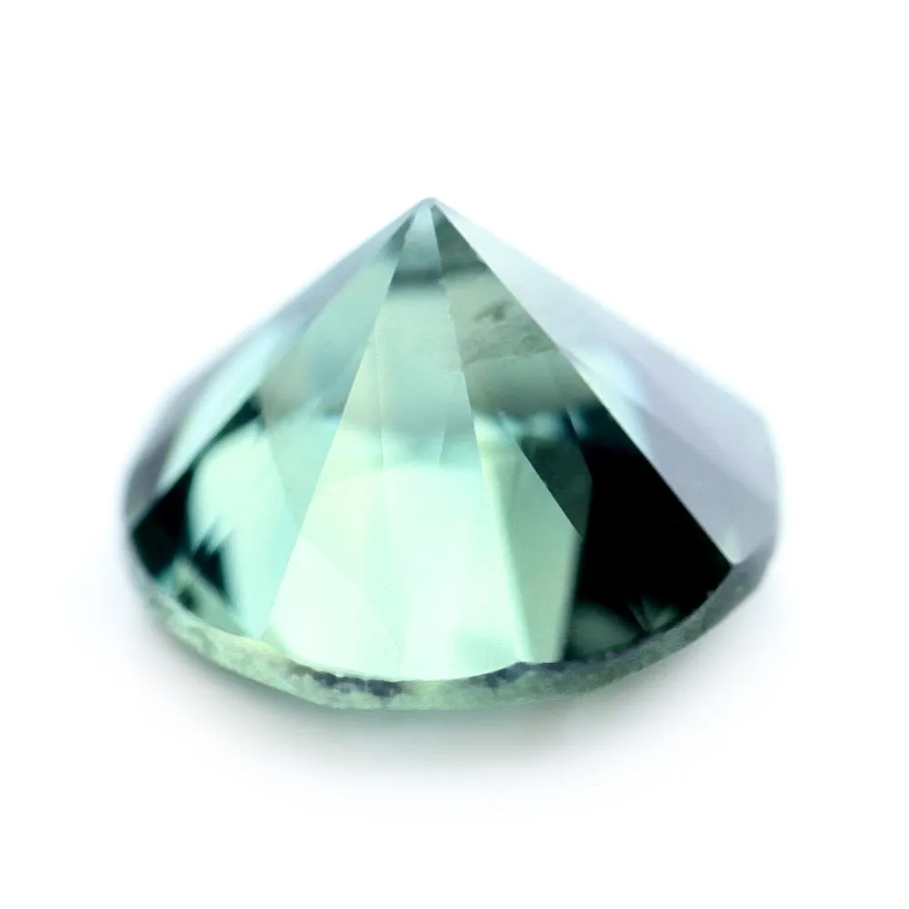 0.51ct Certified Natural Green Sapphire