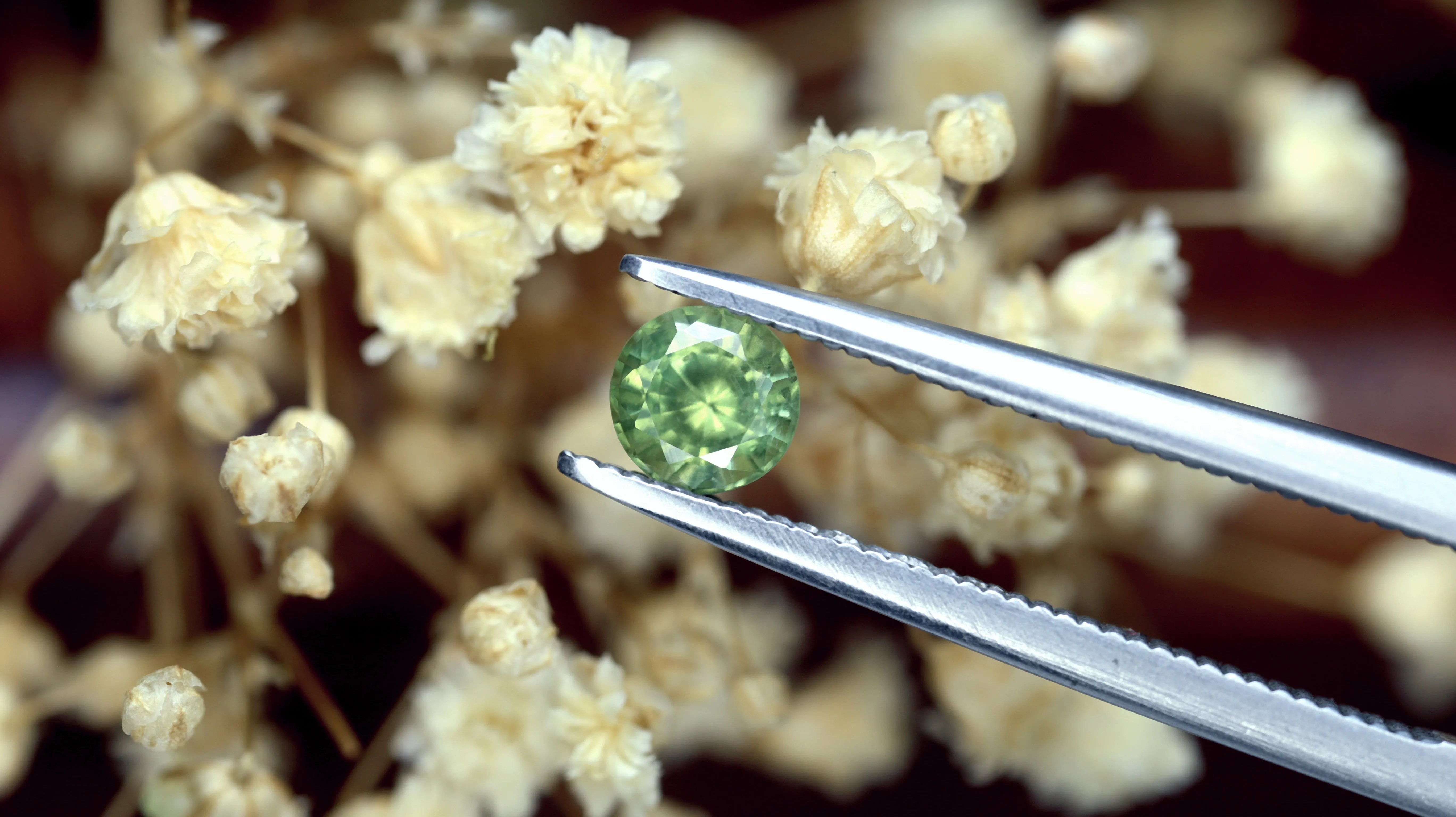 0.51ct Certified Natural Green Sapphire