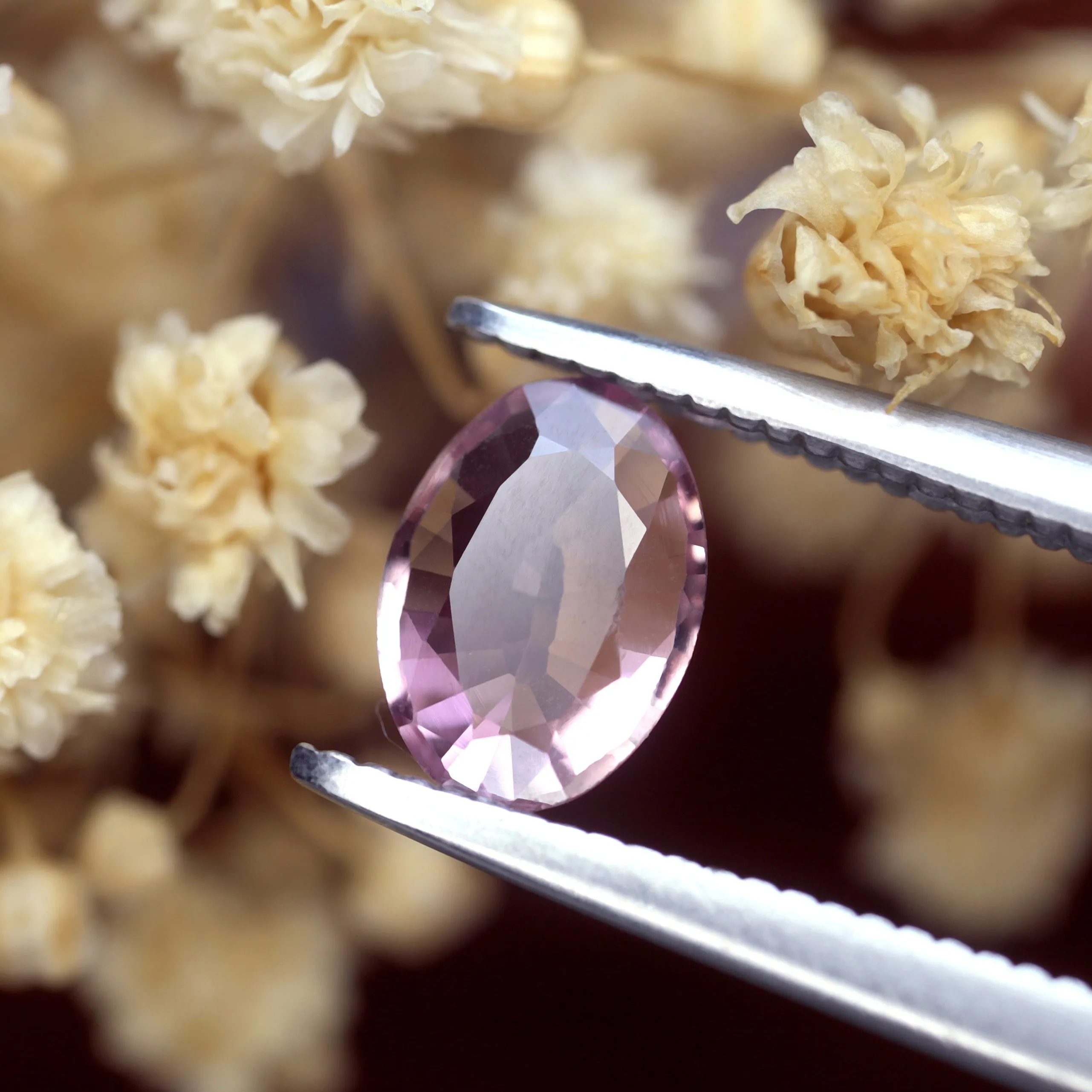 0.52ct Certified Natural Peach Sapphire