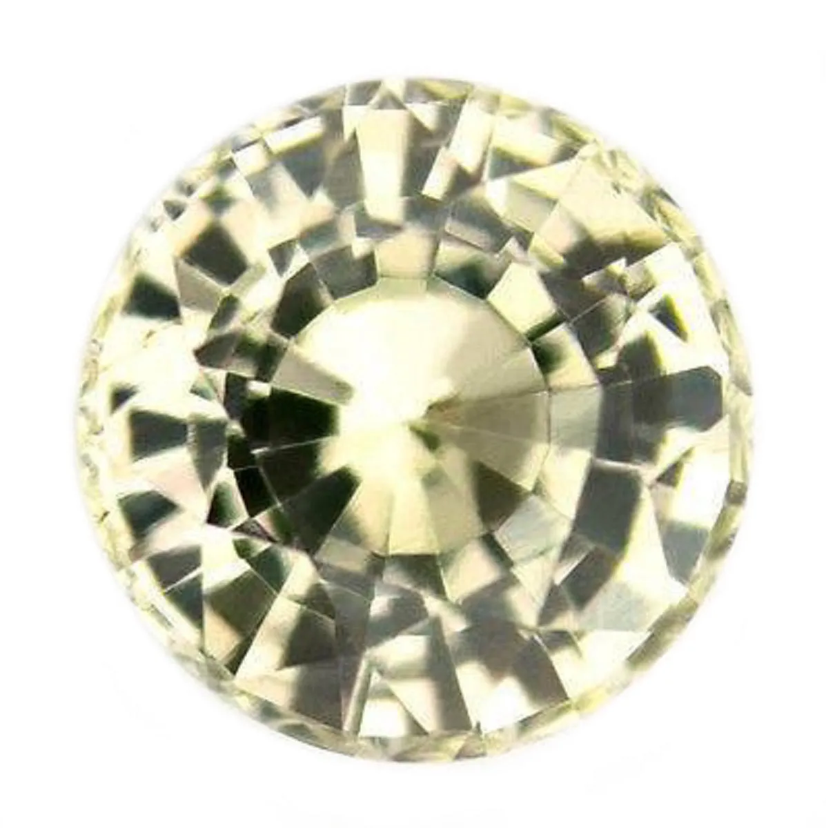 0.52ct Certified Natural White Sapphire