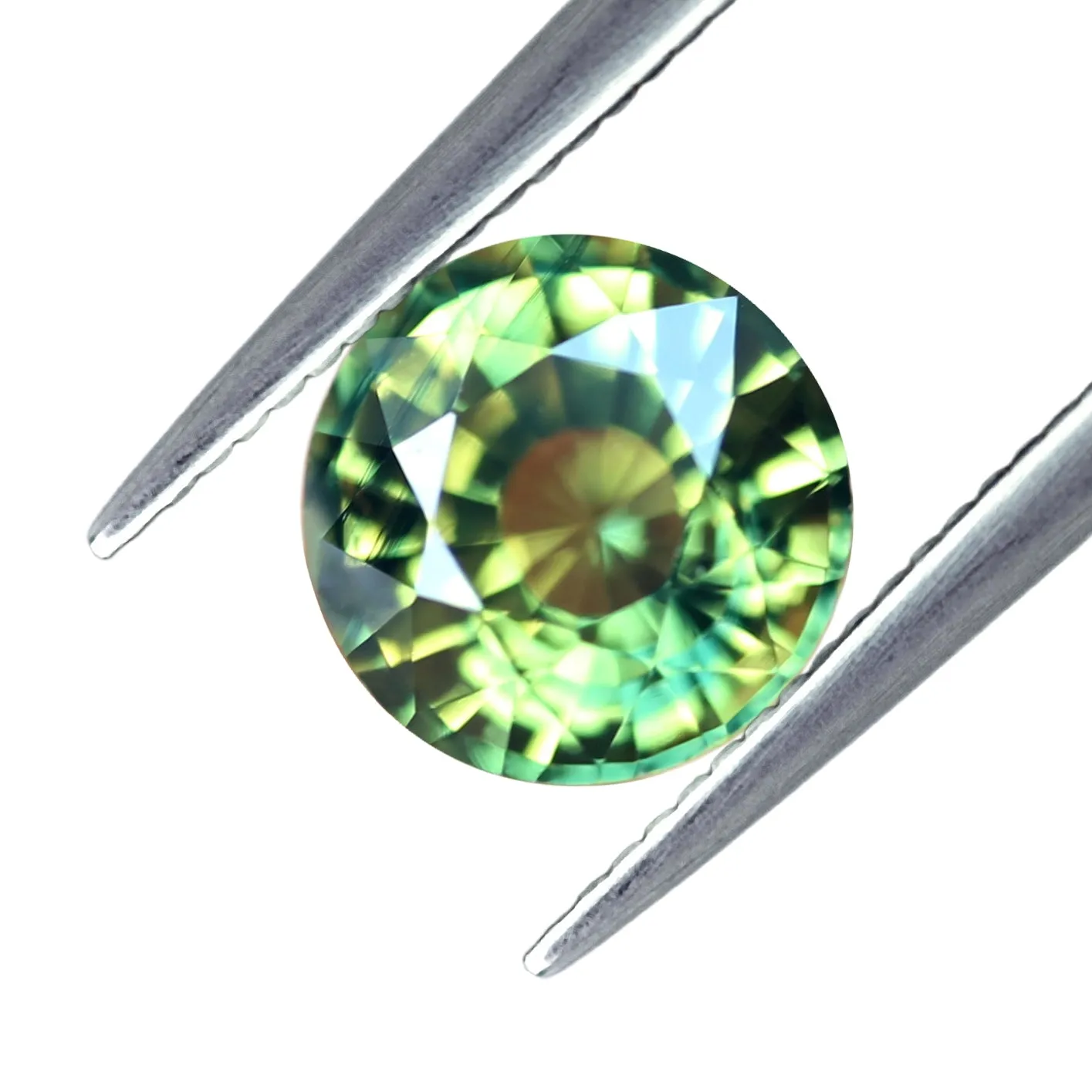 0.53ct Certified Natural Bicolor Sapphire