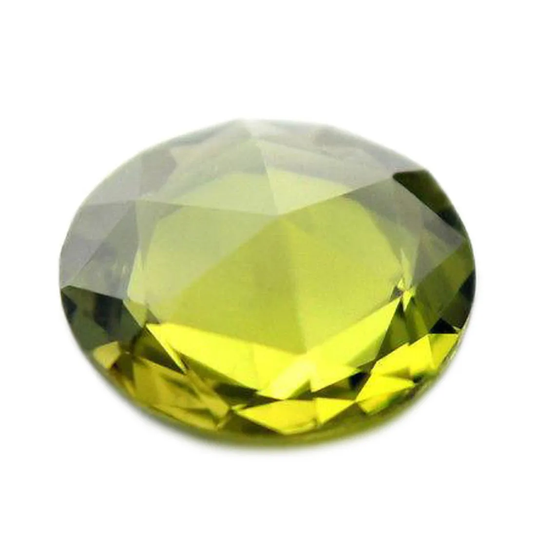 0.53ct Certified Natural Green Sapphire