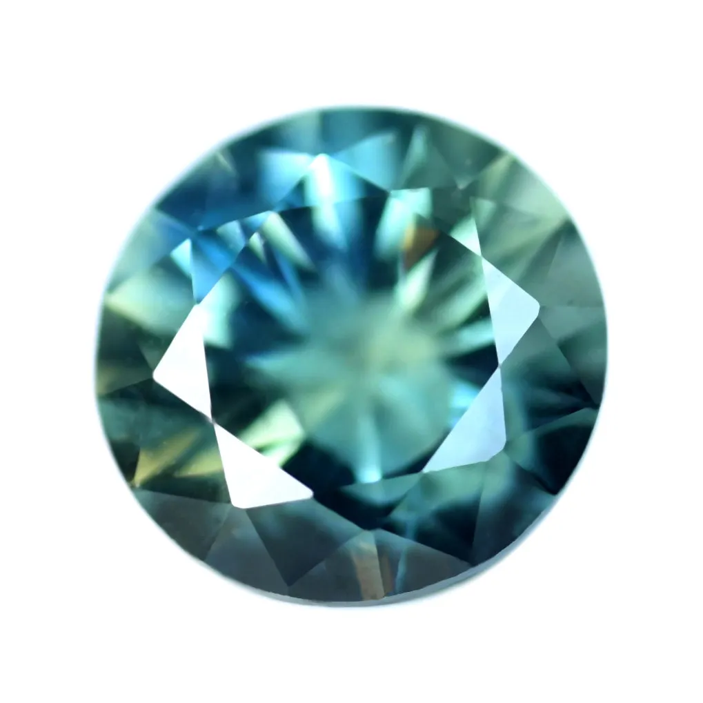 0.53ct Certified Natural Teal Sapphire
