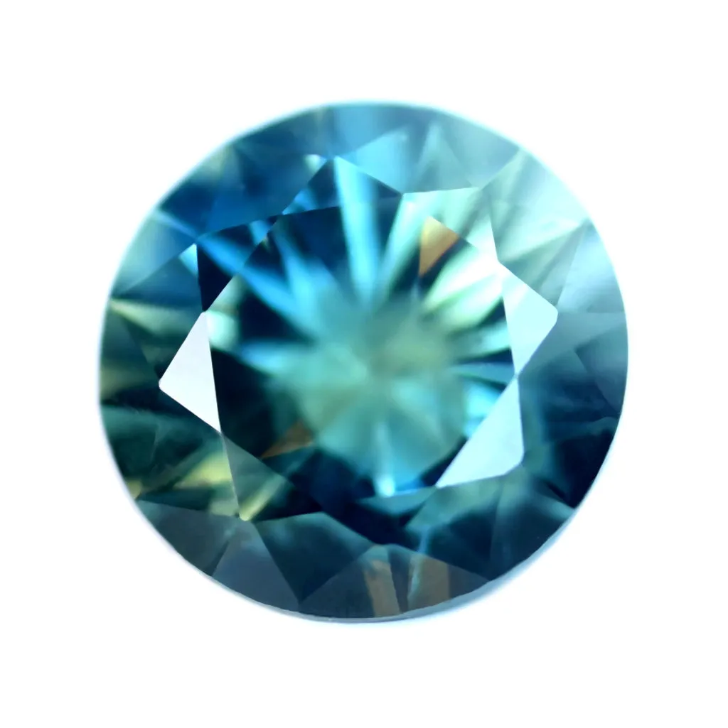 0.53ct Certified Natural Teal Sapphire