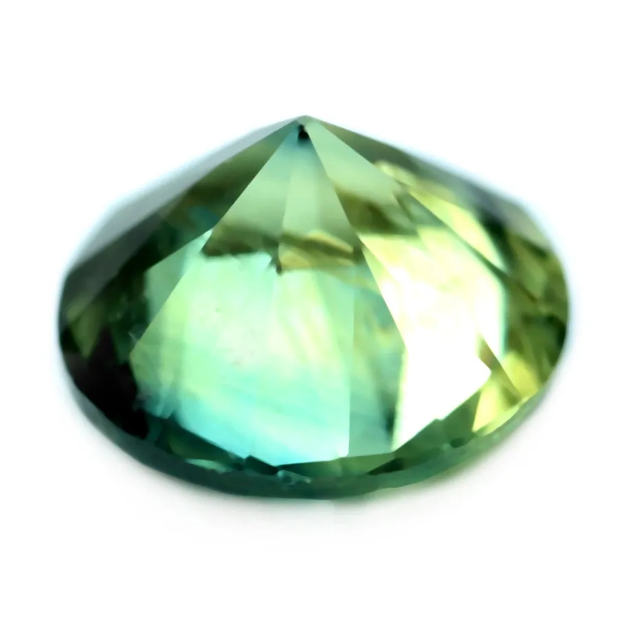 0.53ct Certified Natural Teal Sapphire