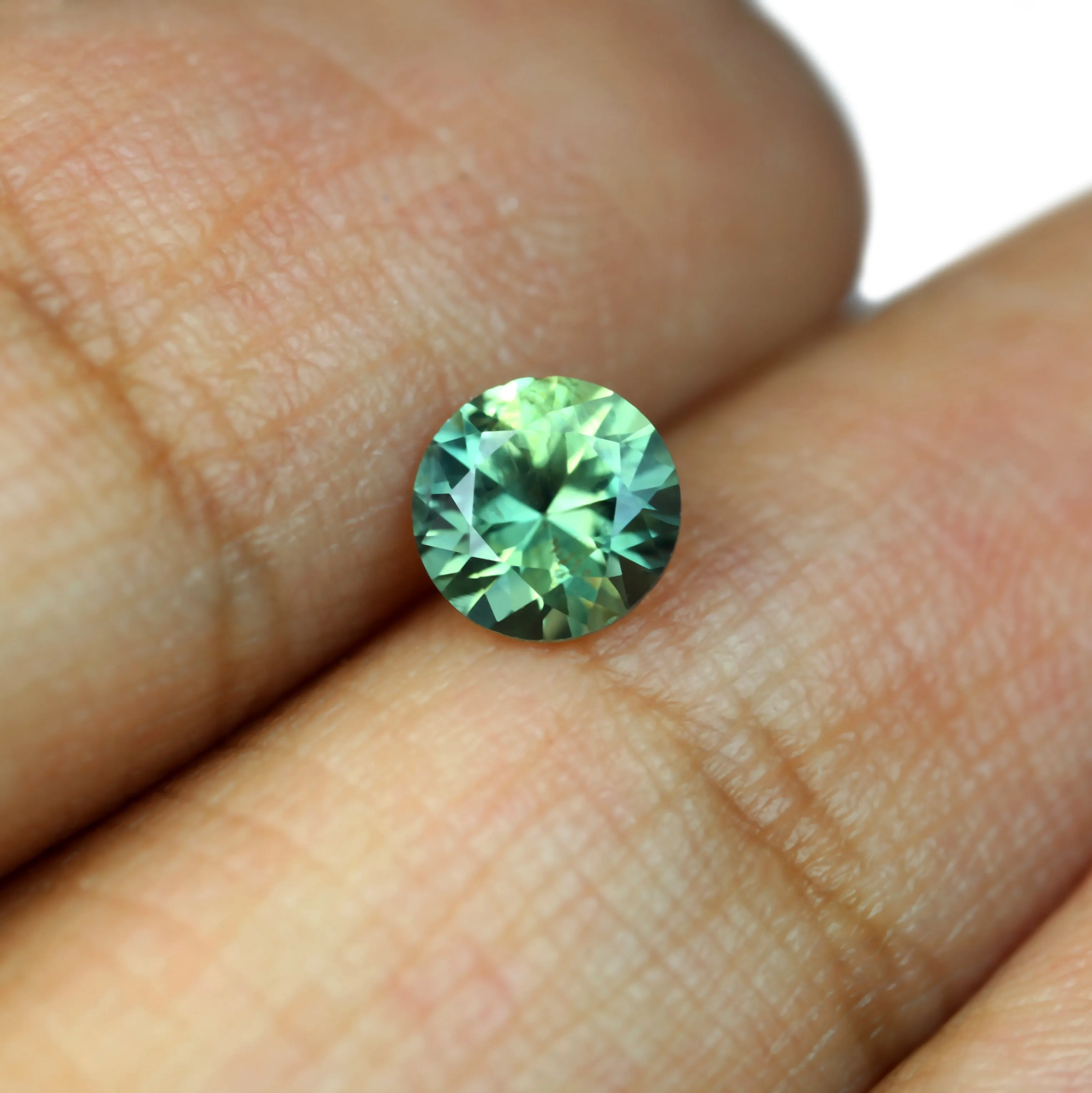 0.53ct Certified Natural Teal Sapphire
