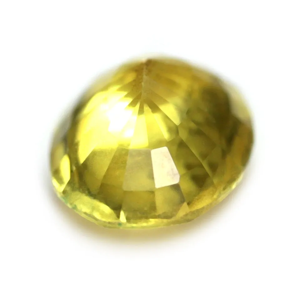 0.53ct Certified Natural Yellow Sapphire