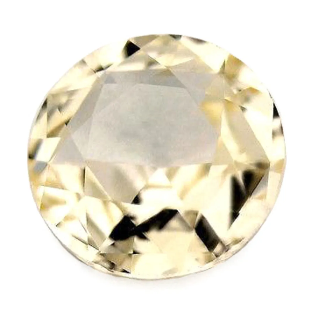 0.54ct Certified Natural Beige Sapphire