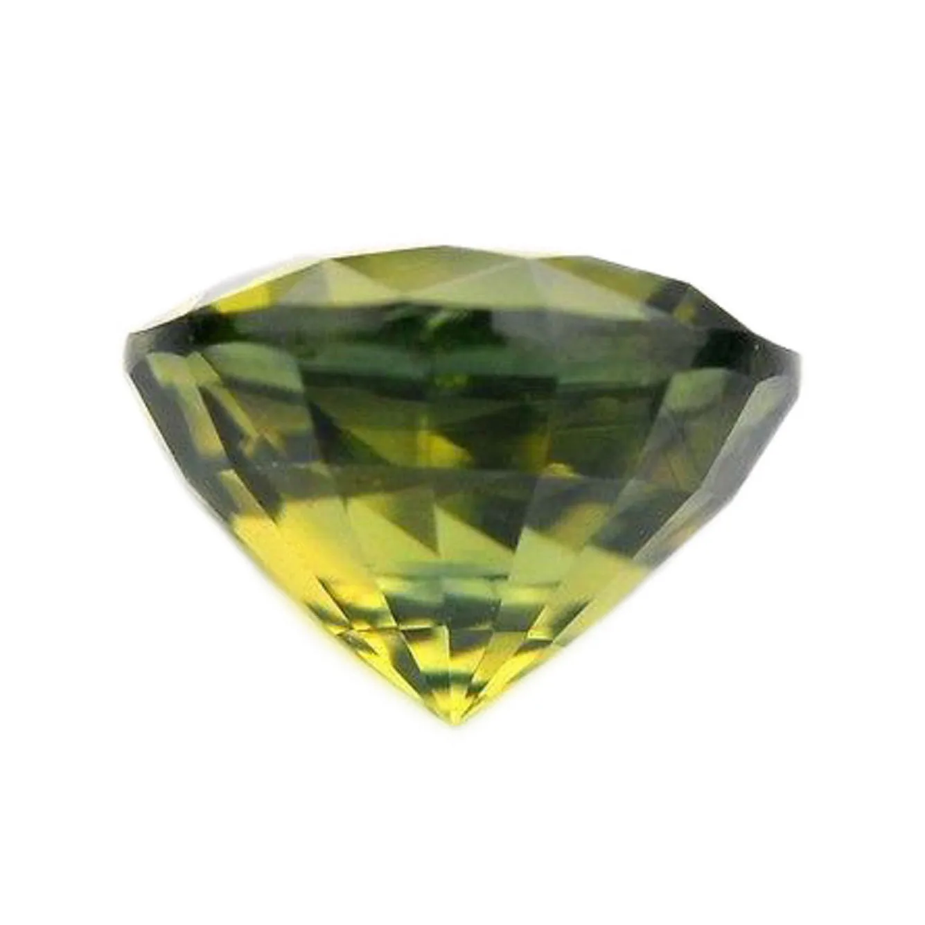 0.54ct Certified Natural Green Sapphire