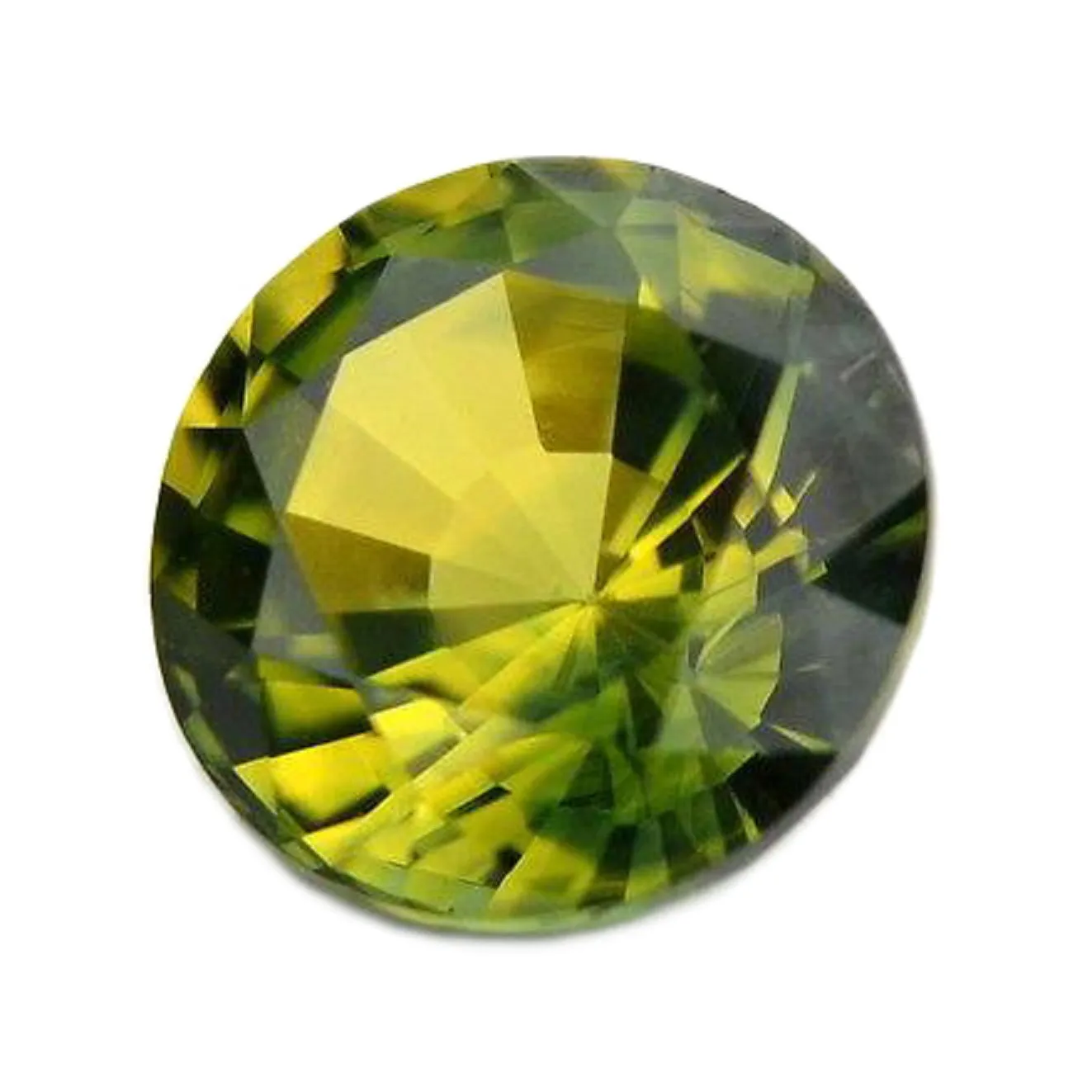 0.54ct Certified Natural Green Sapphire