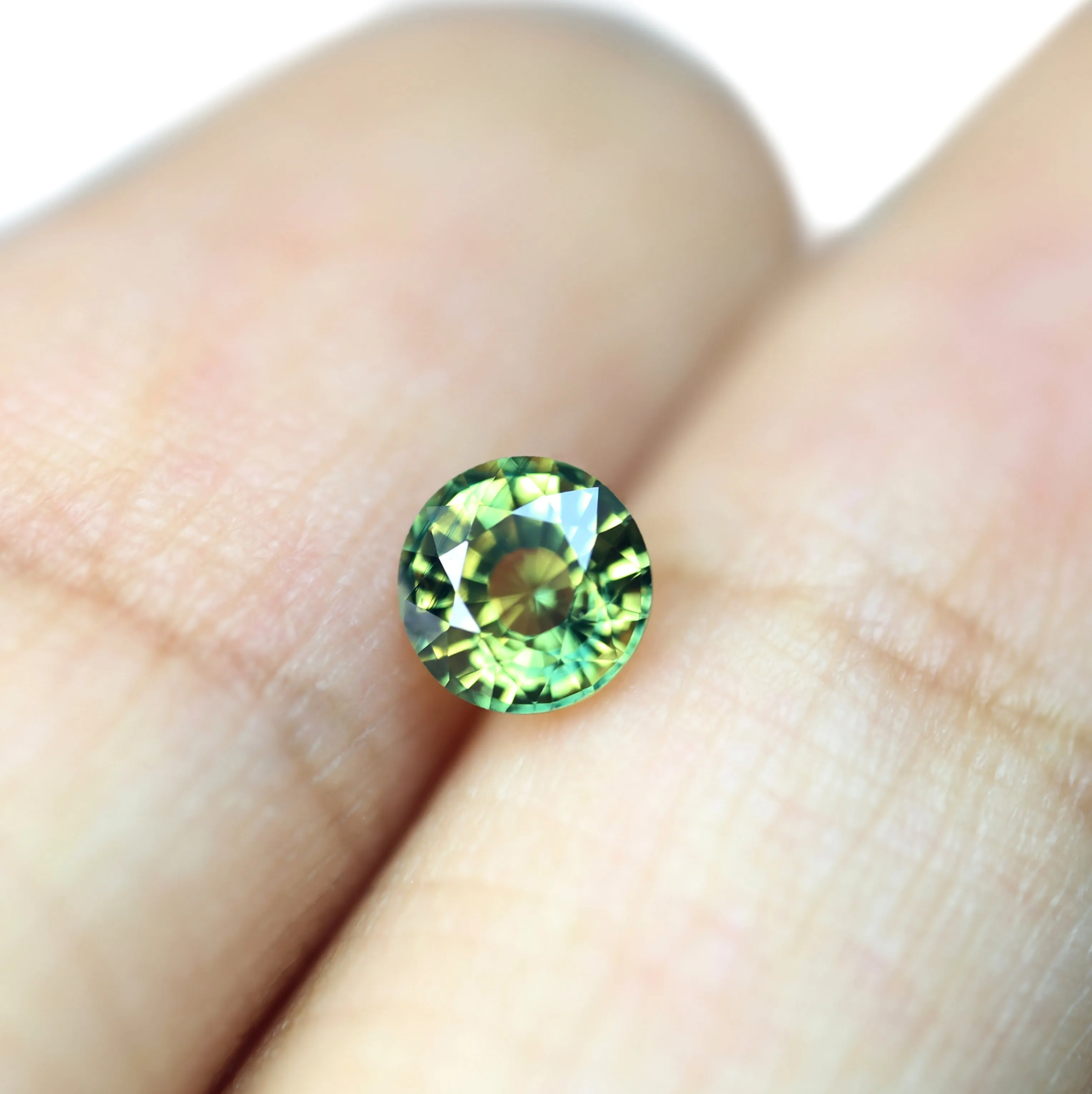 0.54ct Certified Natural Yellow Sapphire