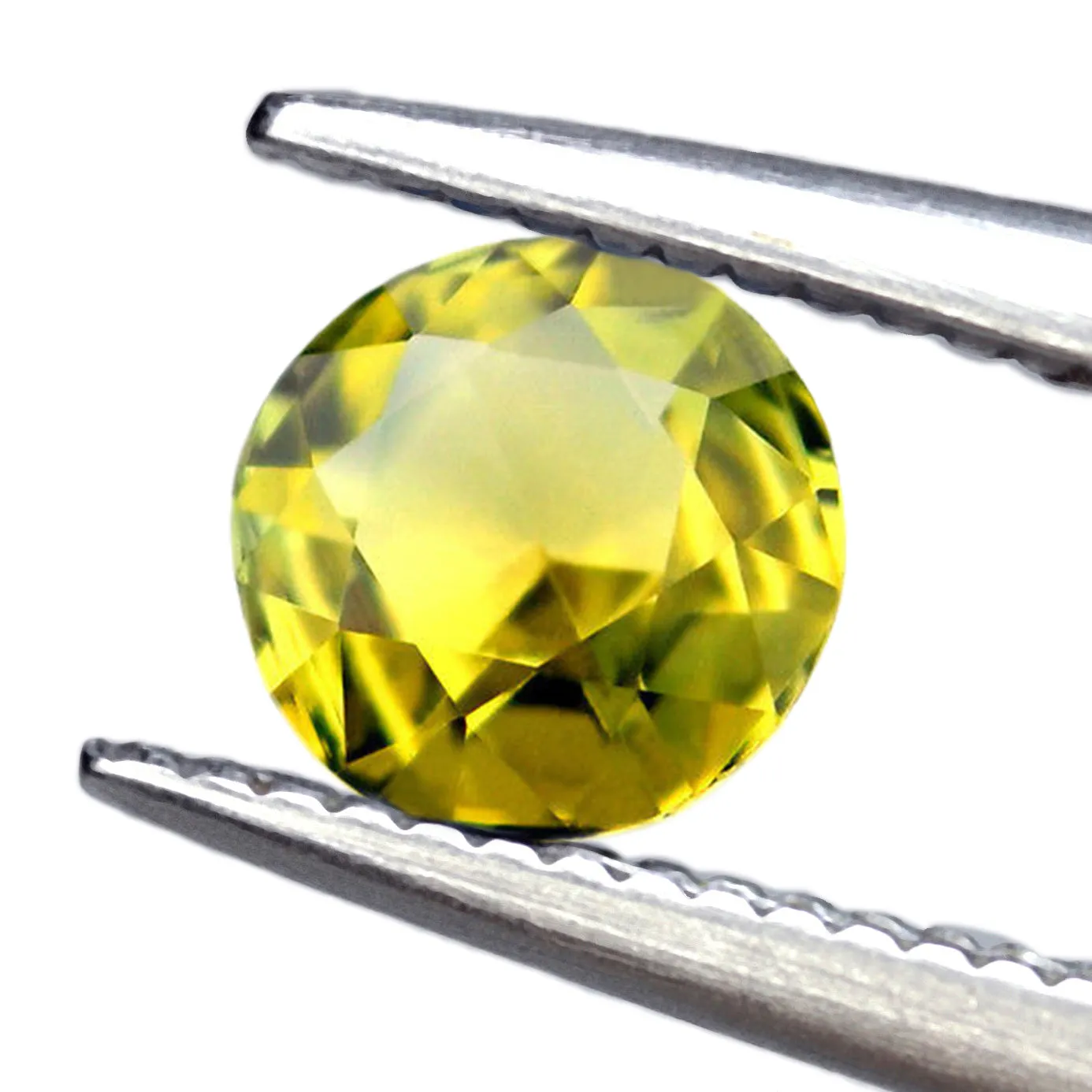 0.55ct Certified Natural Yellow Sapphire