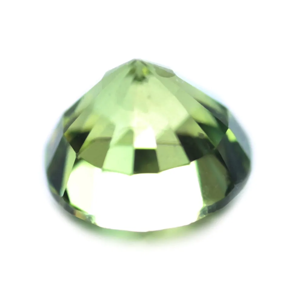 0.56ct Certified Natural Green Sapphire