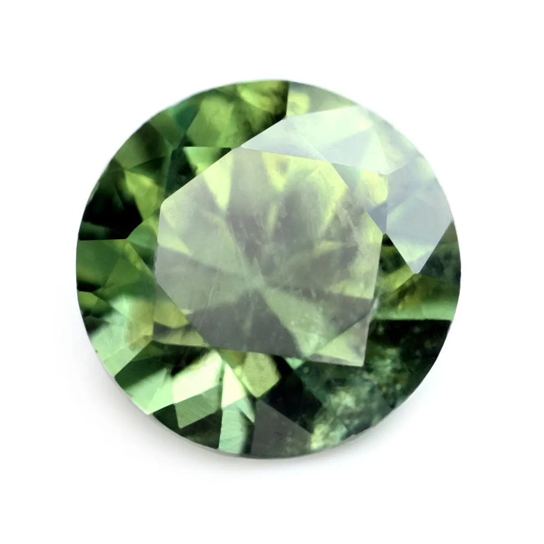 0.56ct Certified Natural Green Sapphire