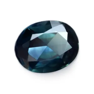 0.56ct Certified Natural Teal Sapphire