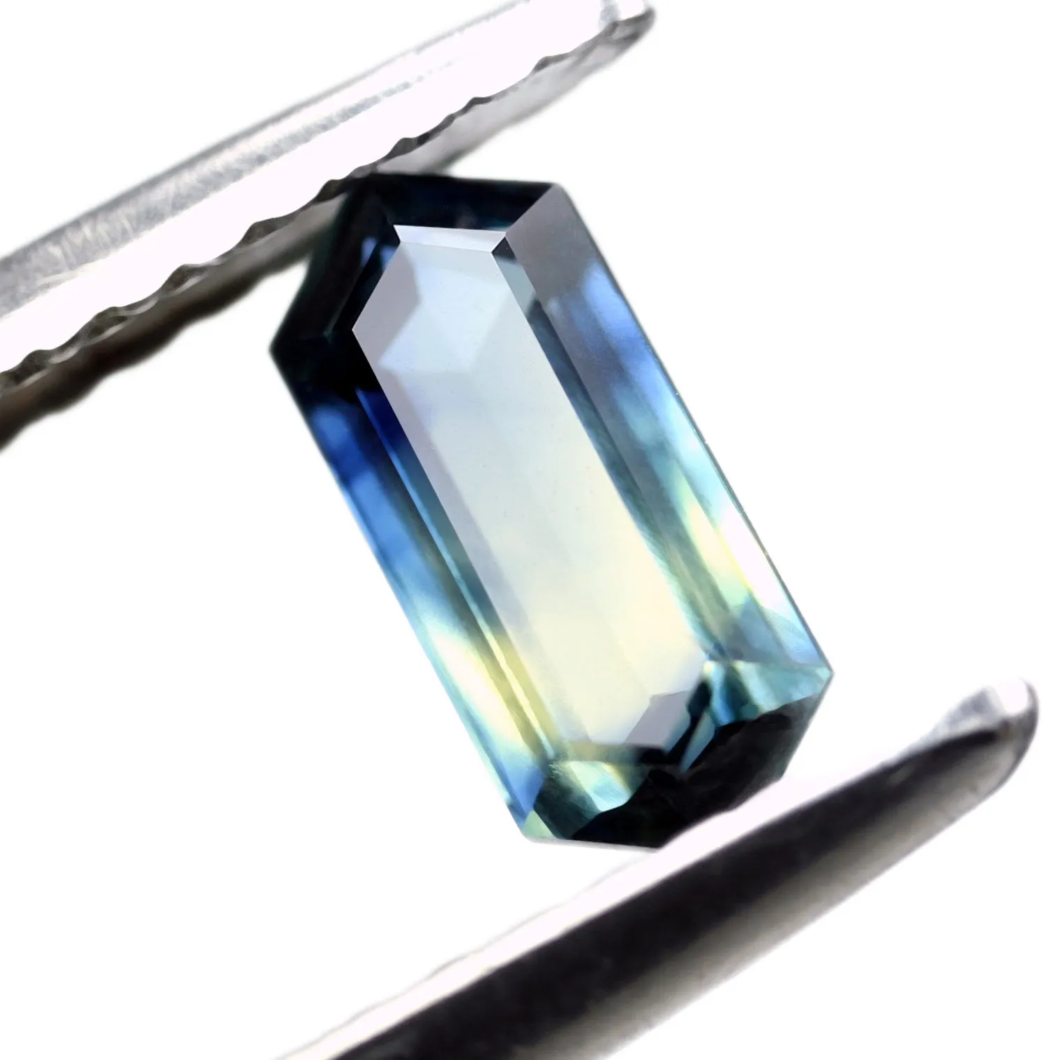 0.58ct Certified Natural Bicolor Sapphire