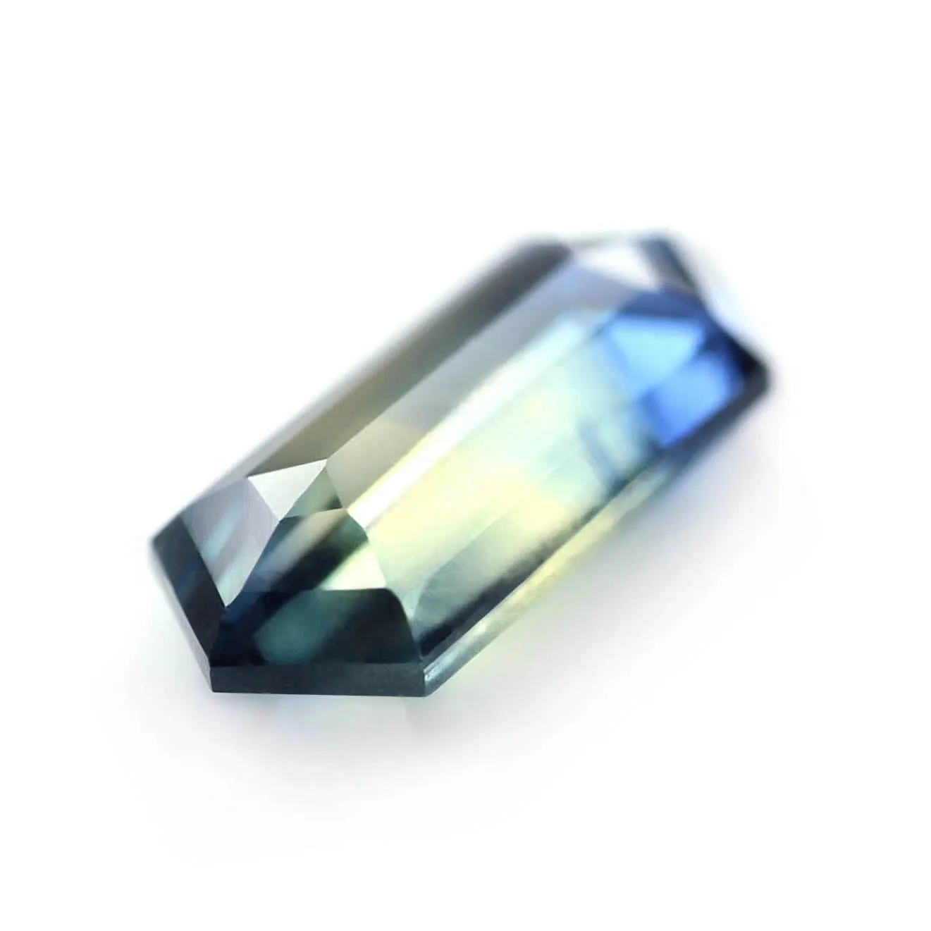 0.58ct Certified Natural Bicolor Sapphire