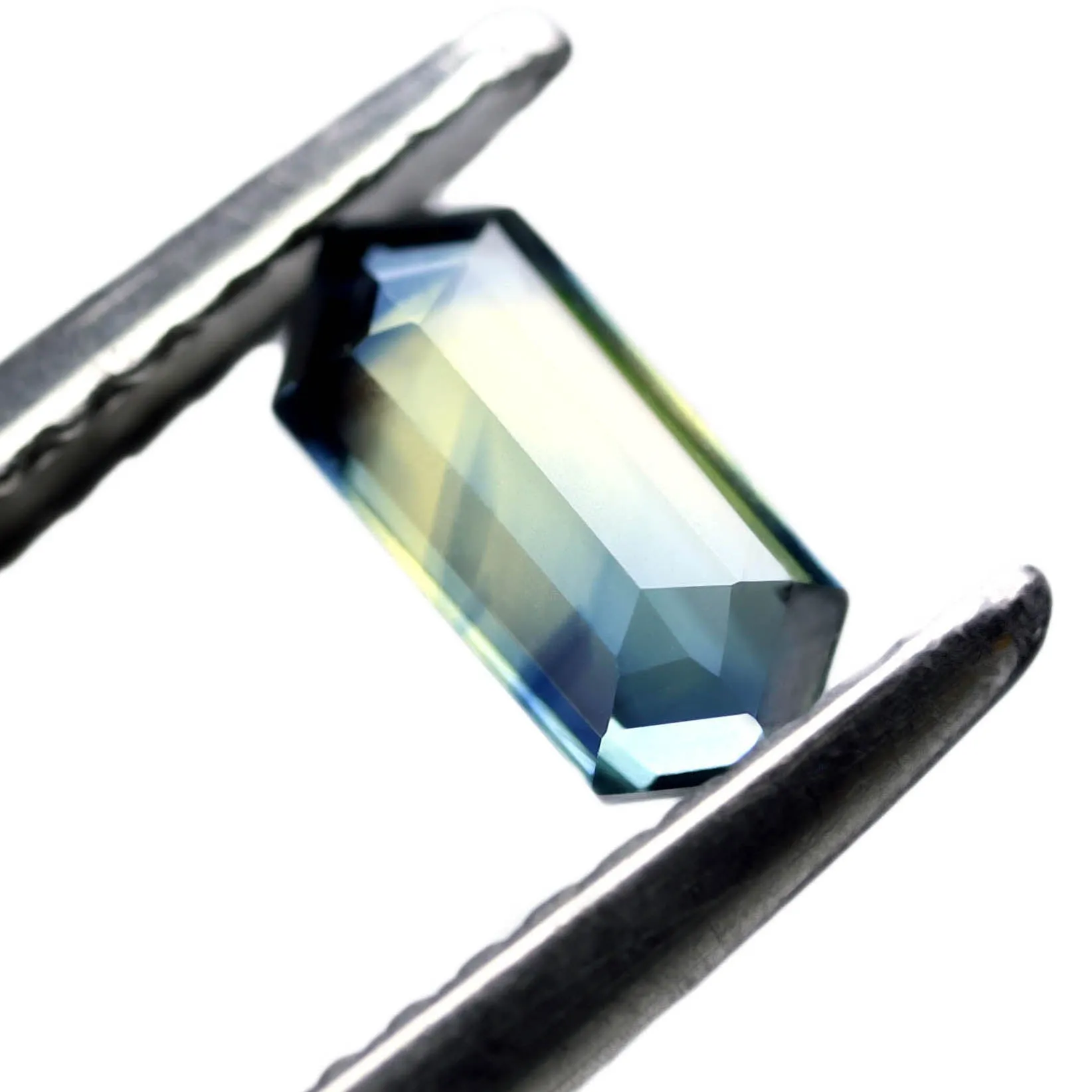 0.58ct Certified Natural Bicolor Sapphire