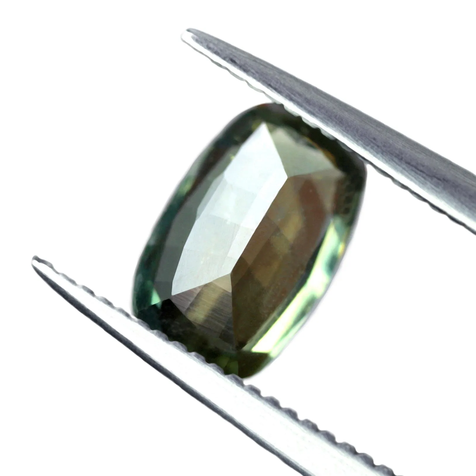 0.58ct Certified Natural Green Sapphire