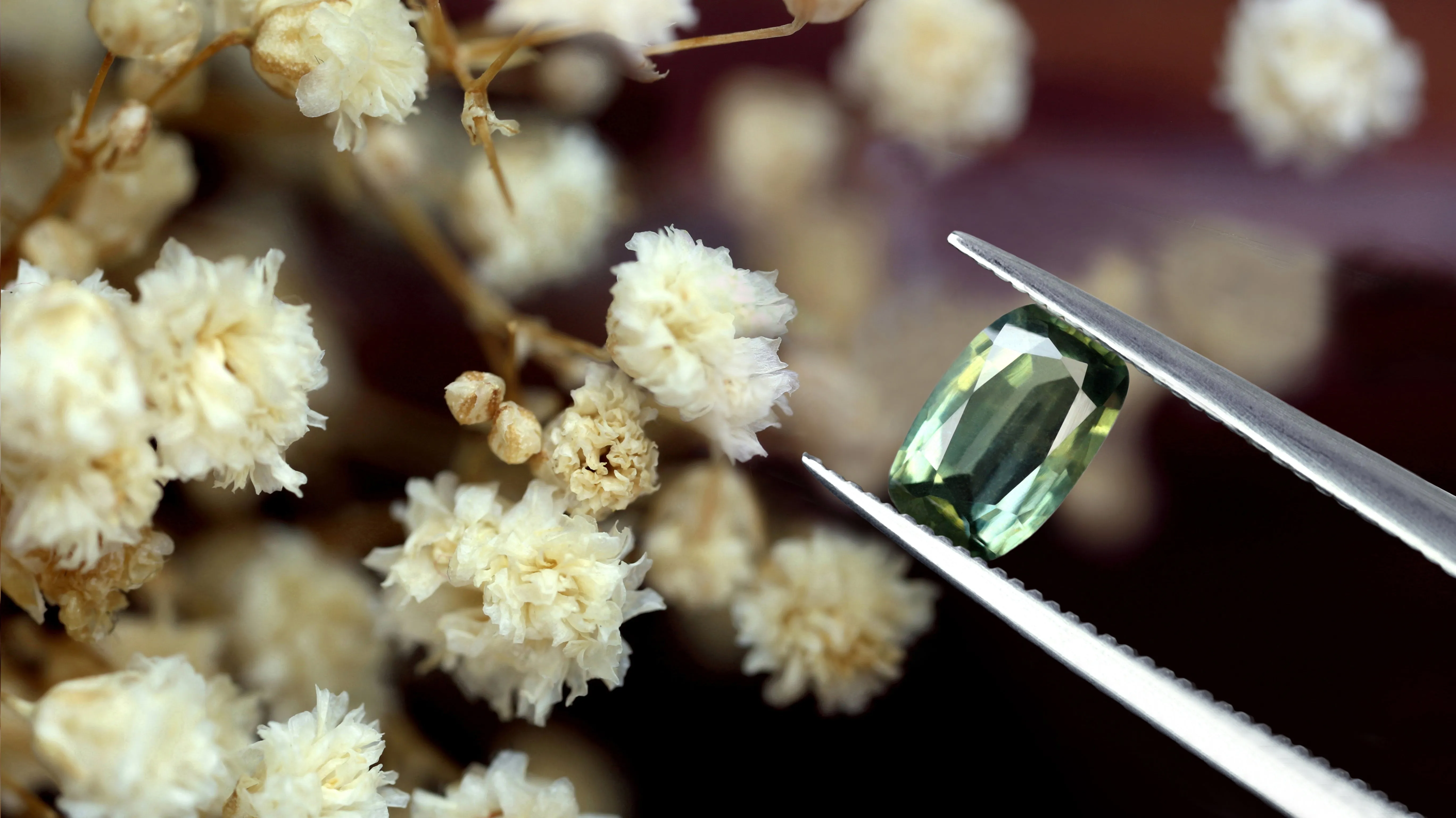 0.58ct Certified Natural Green Sapphire