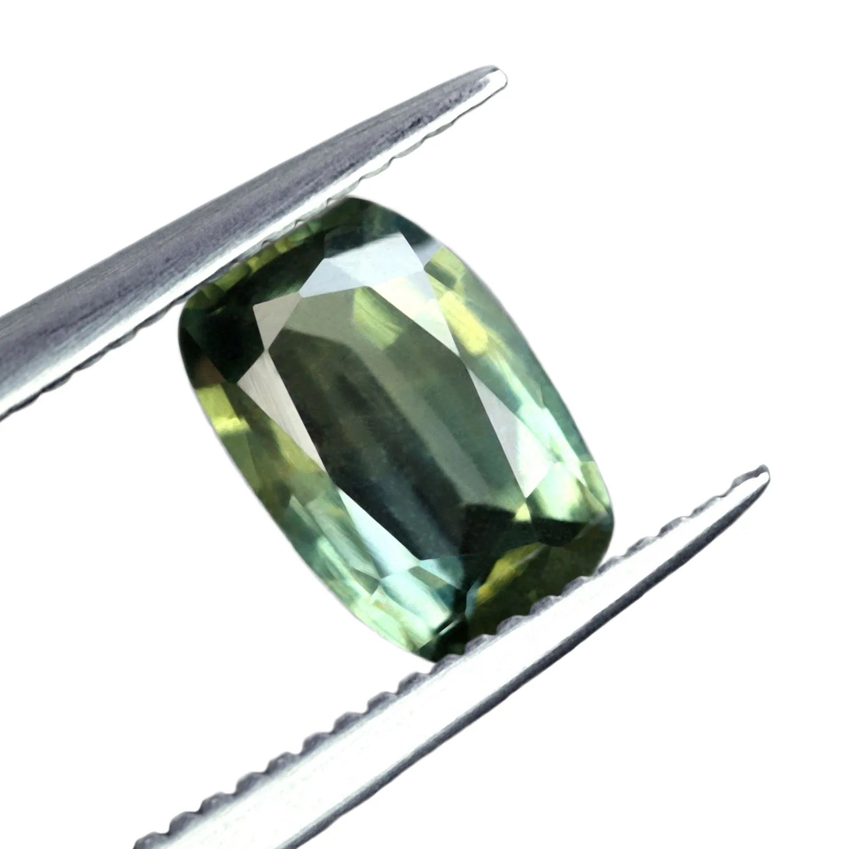 0.58ct Certified Natural Green Sapphire