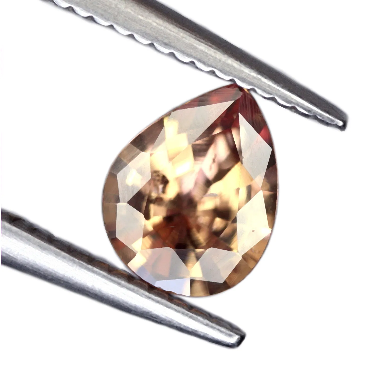 0.58ct Certified Natural Orange Sapphire