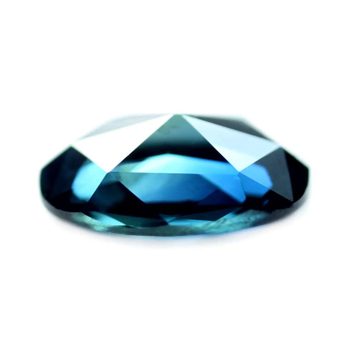 0.58ct Certified Natural Teal Sapphire