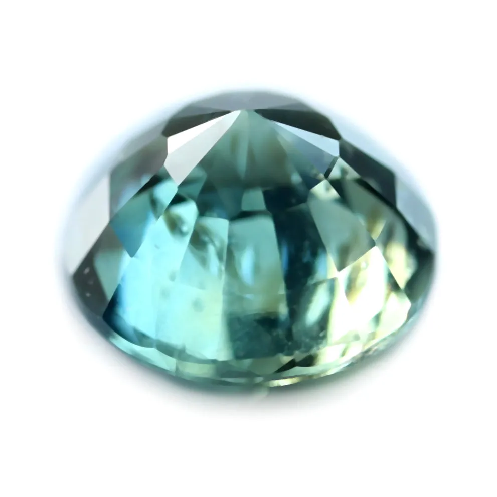 0.58ct Certified Natural Teal Sapphire